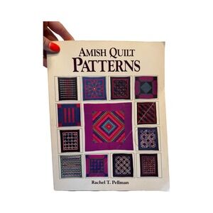Amish Quilt Patterns Rachel T Pellman Vintage 1984 Good Books Instruction Manual